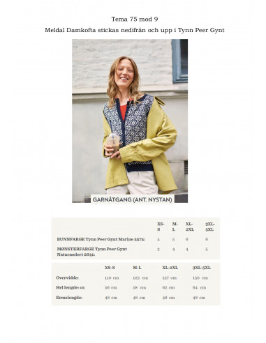 Tema 75 Norska Ikoner Dam Norsk textdel