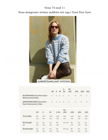 Tema 75 Norska Ikoner Dam Norsk textdel