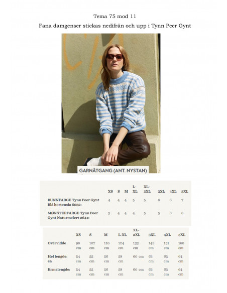 Tema 75 Norska Ikoner Dam Norsk textdel