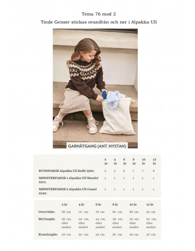 Tema 76 Norska Ikoner Barn Norsk textdel