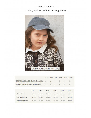 Tema 76 Norska Ikoner Barn Norsk textdel