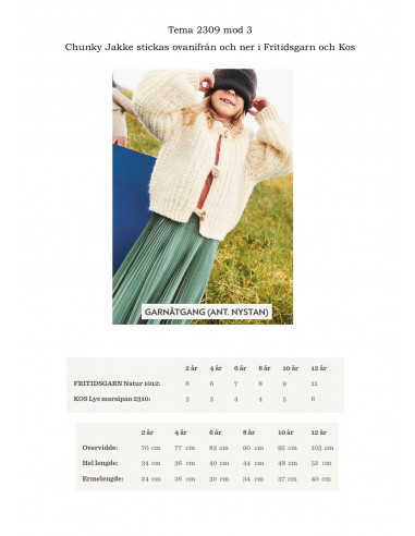 Mönsterhäfte 2309 Myk Start Til Barna Svensk Text