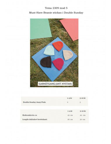 Mönsterhäfte 2309 Myk Start Til Barna Svensk Text