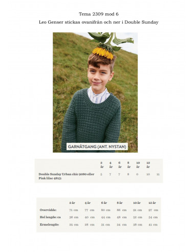 Mönsterhäfte 2309 Myk Start Til Barna Svensk Text