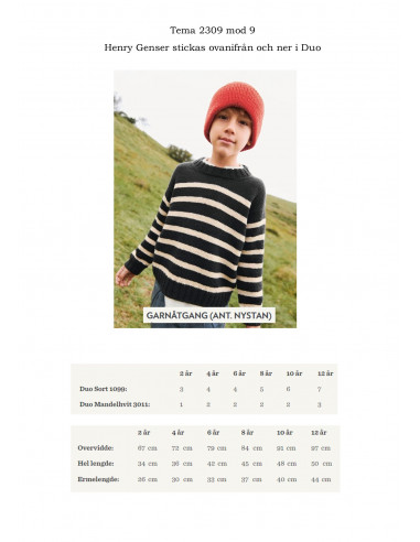 Mönsterhäfte 2309 Myk Start Til Barna Svensk Text