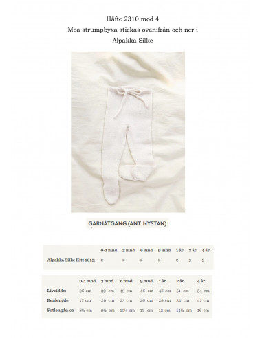 Mönsterhäfte 2310 Myk Start Svensk Text