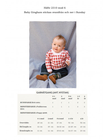 Mönsterhäfte 2310 Myk Start Svensk Text