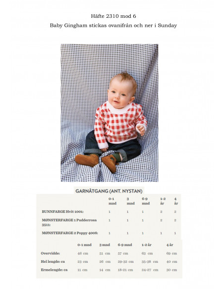 Mönsterhäfte 2310 Myk Start Svensk Text