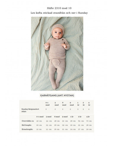 Mönsterhäfte 2310 Myk Start Svensk Text