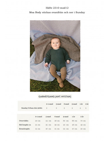 Mönsterhäfte 2310 Myk Start Svensk Text