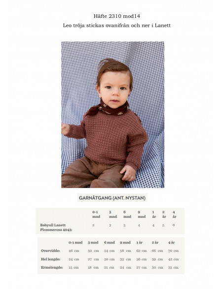 Mönsterhäfte 2310 Myk Start Svensk Text