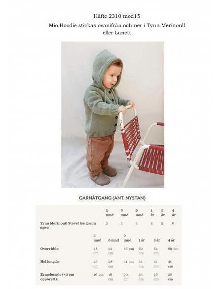 Mönsterhäfte 2310 Myk Start Svensk Text