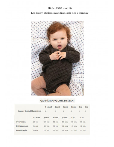 Mönsterhäfte 2310 Myk Start Svensk Text