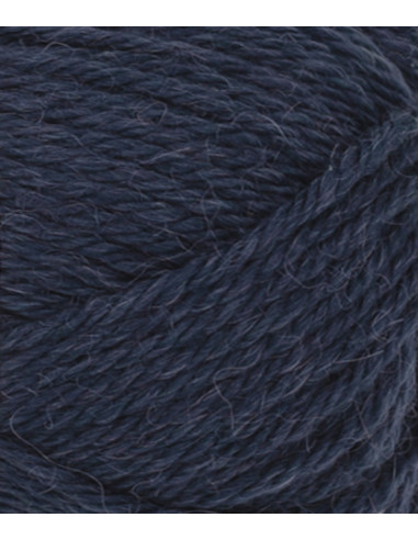 Alpakka Ull 6081 Midnattsblå