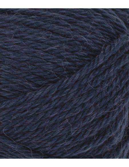 Alpakka Ull 6081 Midnattsblå