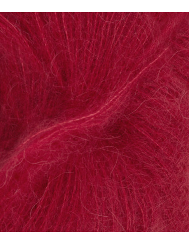 Tynn Silk Mohair 4236 Djup Röd