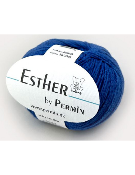Esther 39 Kobolt Blå