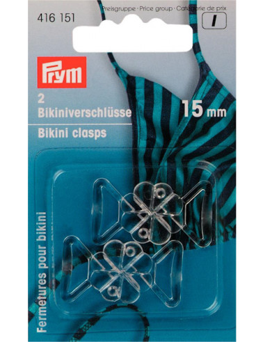 Bikinispännen 15mm 2-pack
