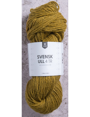 Svensk Ull 4 tr 122 Skånsk Mustard