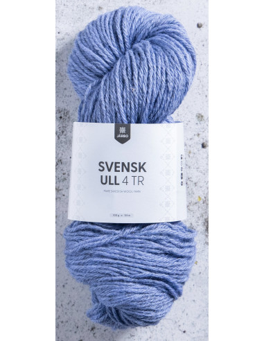 Svensk Ull 4 tr 112 Dala Blue