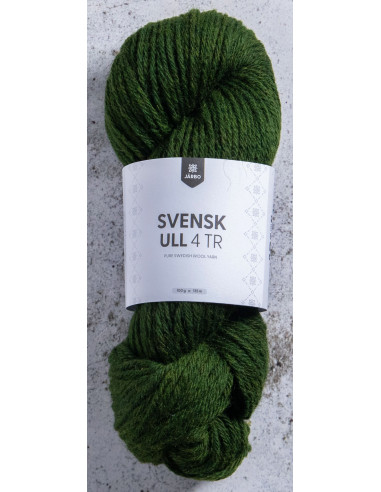 Svensk Ull 4 tr Pine treeGreen