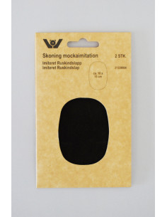 Ärmlappar mocka imitation 767 mörk brun