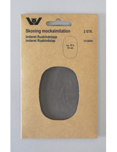 Ärmlappar mocka imitation 33 Grå