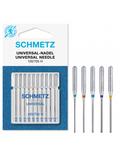 Schmetz universalnål 130/705H size 70-110 10-pack