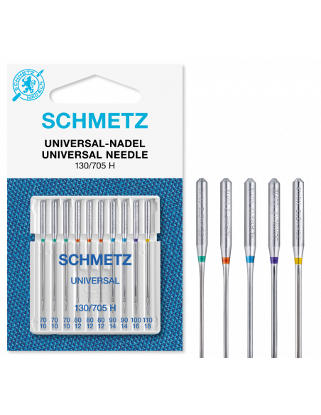Schmetz universalnål 130/705H size 70-110 10-pack
