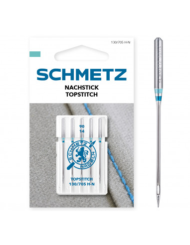 Schmetz Topstich nål 130N Size 90 5-pack