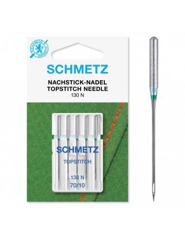 Schmetz Topstich nål 130N Size 70 5-pack