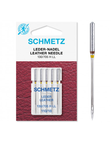 Schmetz Läder/skinn 130/705H LL Size 110 5-pack