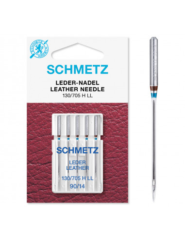 Schmetz Läder/skinn 130/705H LL Size 90 5-pack