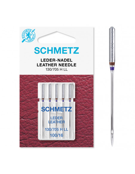 Schmetz Läder/skinn 130/705H LL Size 100 5-pack