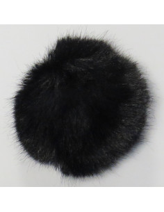Pom pom 8cm Svart