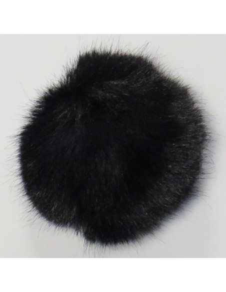 Pom pom 8cm Svart