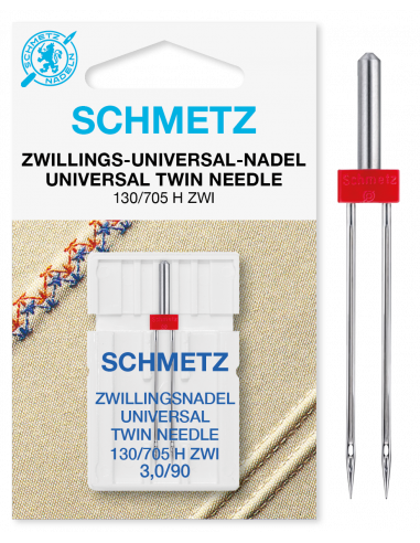 Schmetz tvillingnål universal 130/705 H, HAx1 ZWI 3mm/90