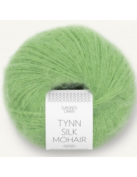Tynn Silk Mohair 8733 Vårgrön