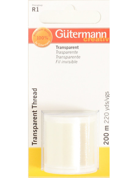 Transparent tråd Gütermann