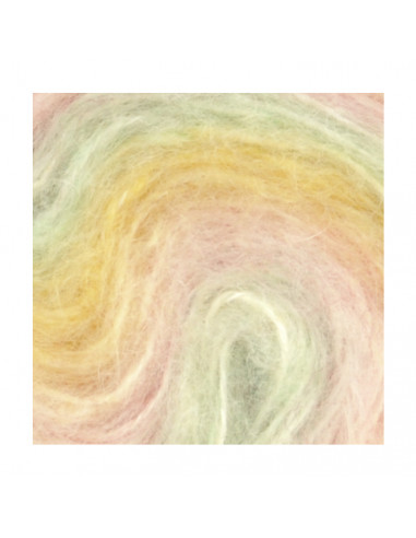 Poppis 3108 Gul/Rosa/Mint melerad