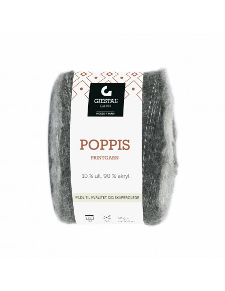 Poppis 3101 Gråmelerad