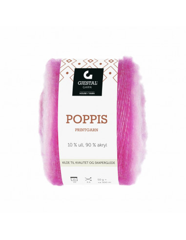 Poppis 3110 Rosa/Lila melerad