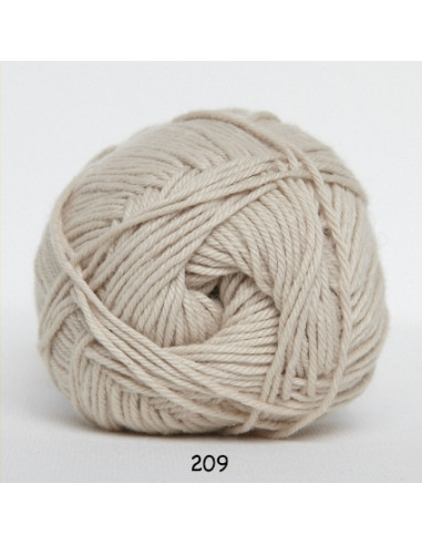 Cotton 8  209 Beige