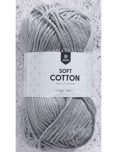 Soft Cotton 84 Silvergrå