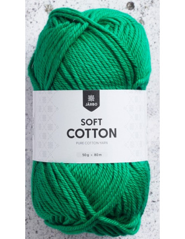 Soft Cotton 48 Bladgrön