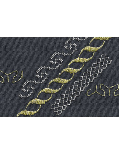 Metall Effekt Gütermann 50m Färg 400 2