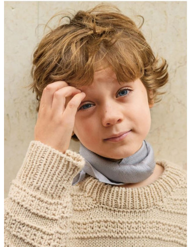 Stickbeskrivning 2405 Fillip Sweater Junior