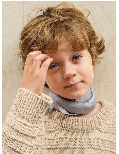 Stickbeskrivning 2405 Fillip Sweater Junior