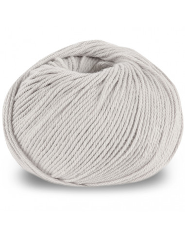 Øko Bomull 304 Ljus Grå