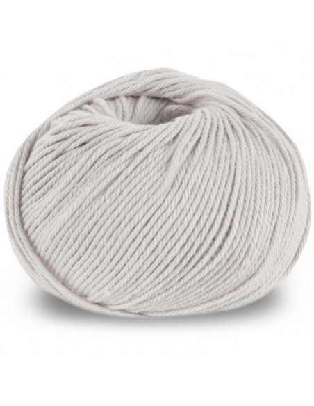 Øko Bomull 304 Ljus Grå